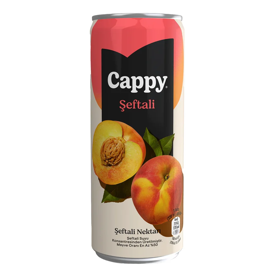 Cappy Şeftali Kutu 330 ML